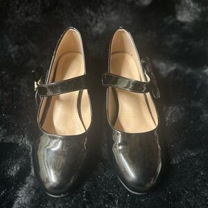 Kids Black Mary Jane Shoes